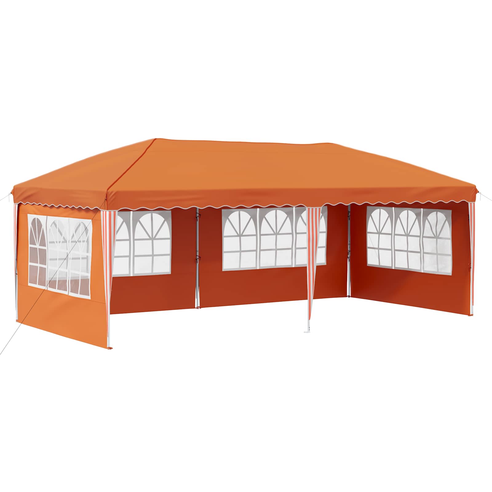 Pop-up partytent 575 x 289 x 245 cm Oranje