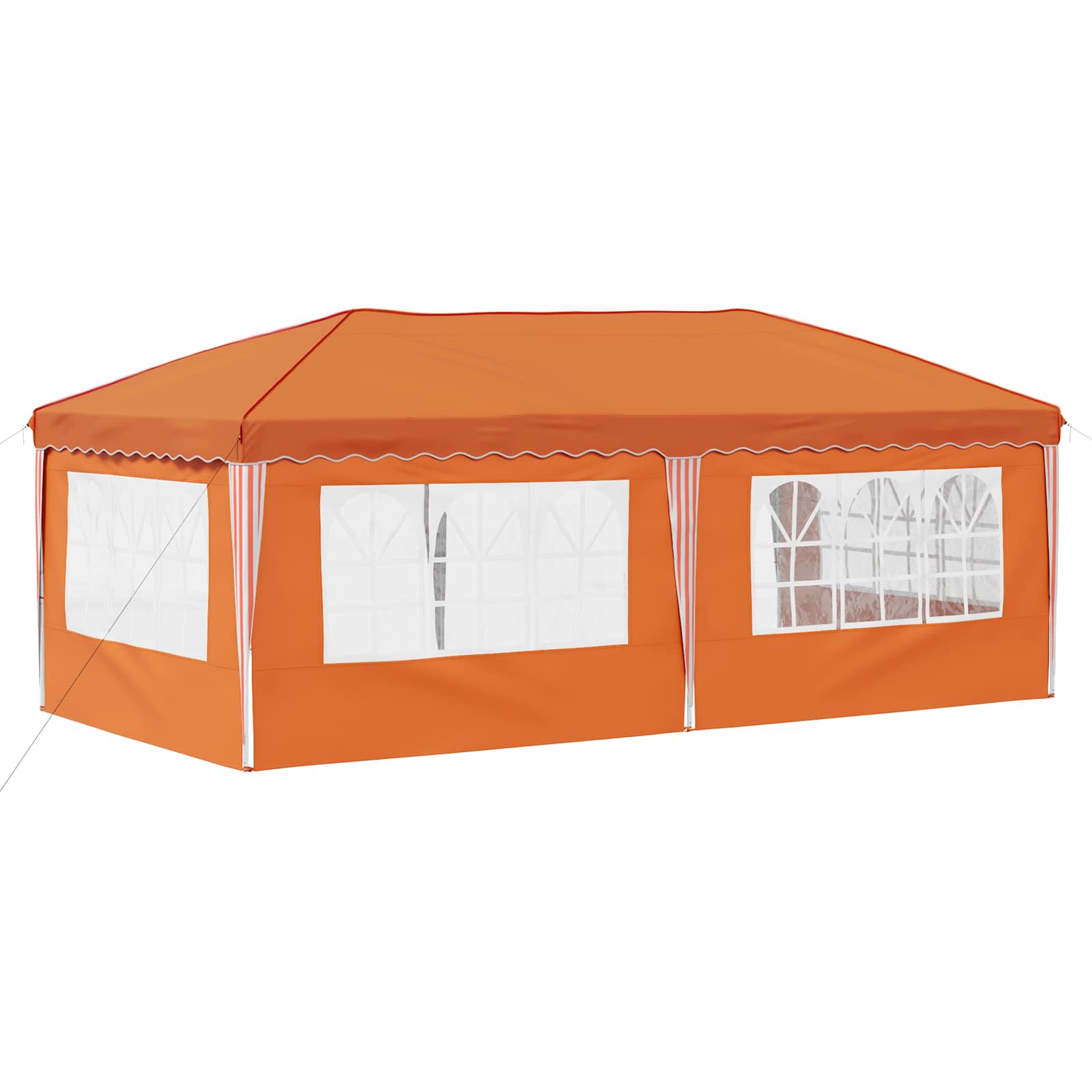 Pop-up partytent 575 x 289 x 245 cm Oranje