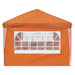 Pop-up partytent 575 x 289 x 245 cm Oranje