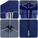 Pop-up partytent 575 x 288 x 245 cm Blauw