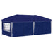 Pop-up partytent 575 x 288 x 245 cm Blauw