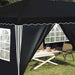 Pop-up partytent 575 x 288 x 245 cm Antraciet