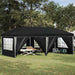 Pop-up partytent 575 x 288 x 245 cm Antraciet
