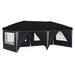 Pop-up partytent 575 x 288 x 245 cm Antraciet