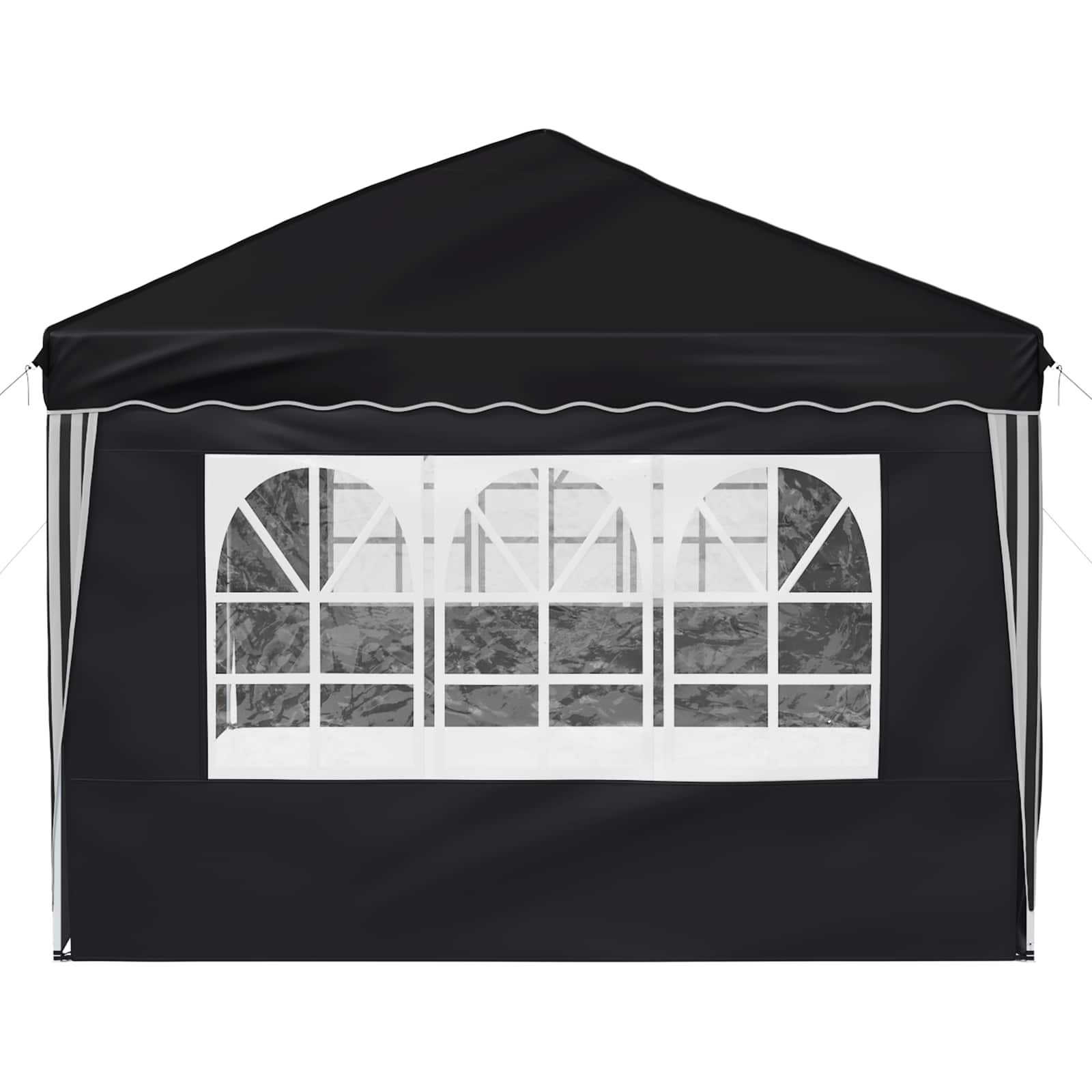 Pop-up partytent 575 x 288 x 245 cm Antraciet