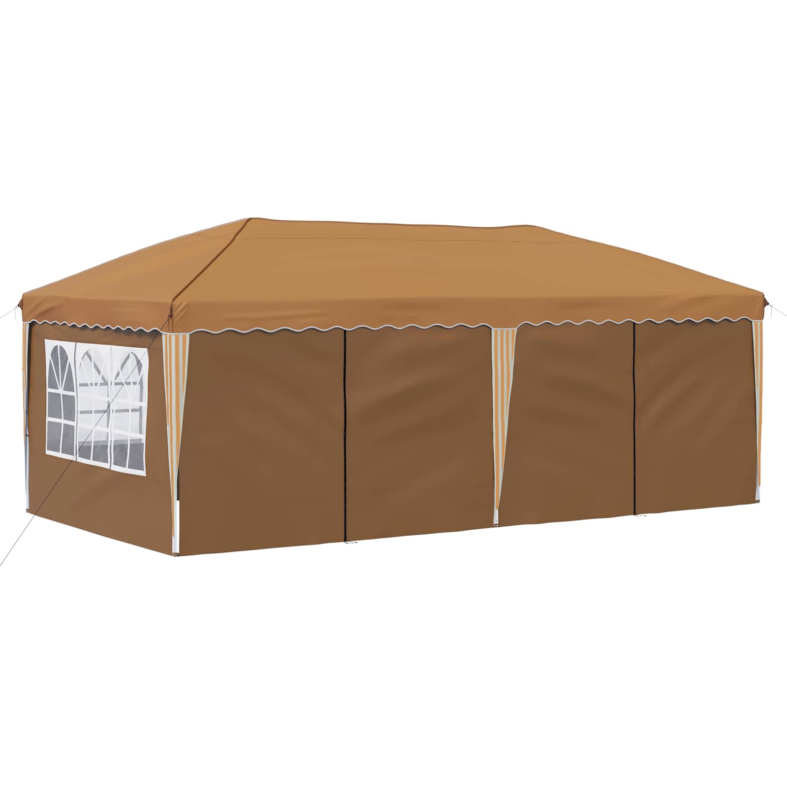 Pop-up partytent 575 x 288 x 245 cm Beige
