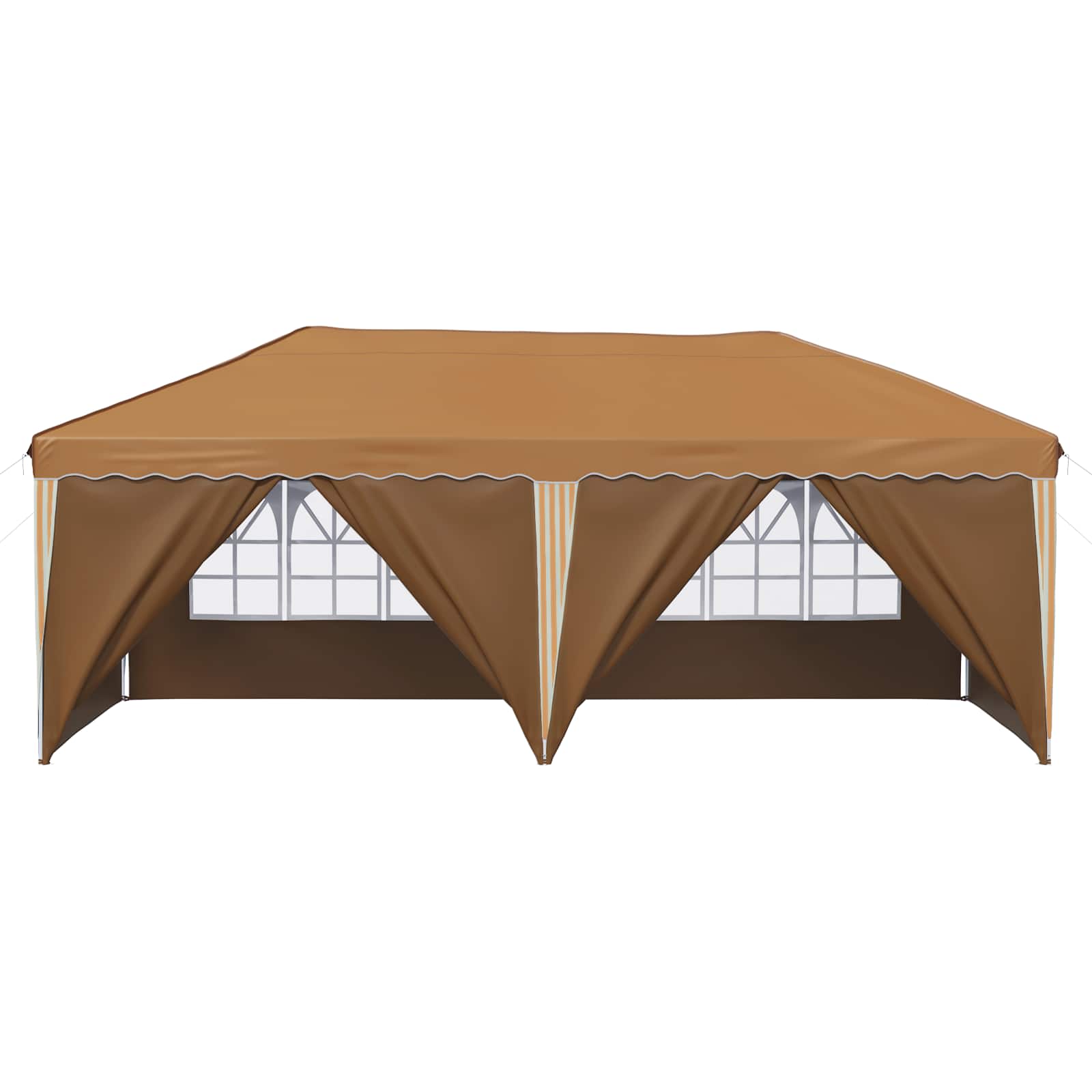 Pop-up partytent 575 x 288 x 245 cm Beige