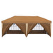 Pop-up partytent 575 x 288 x 245 cm Beige