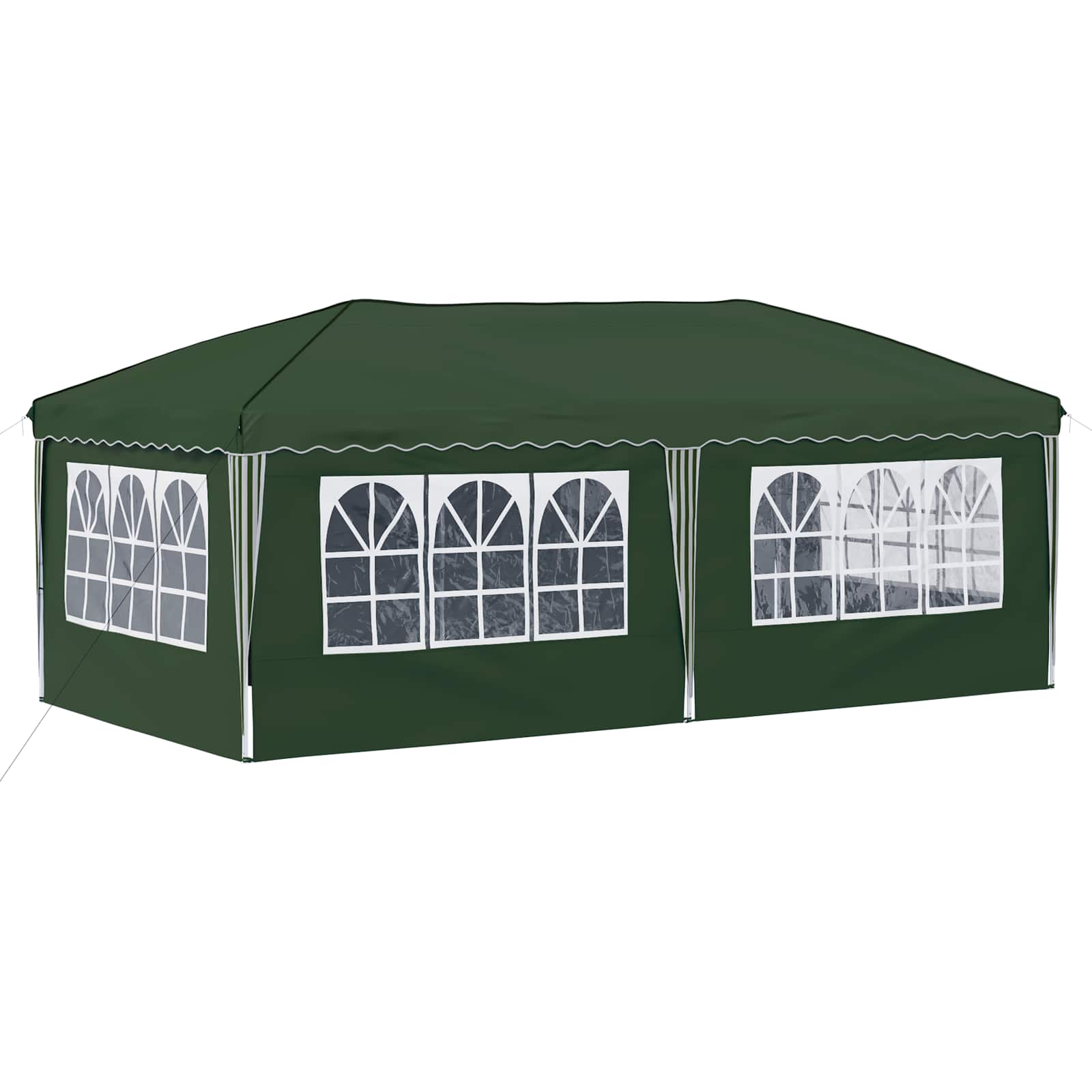 Pop-up partytent 575 x 288 x 245 cm Groen
