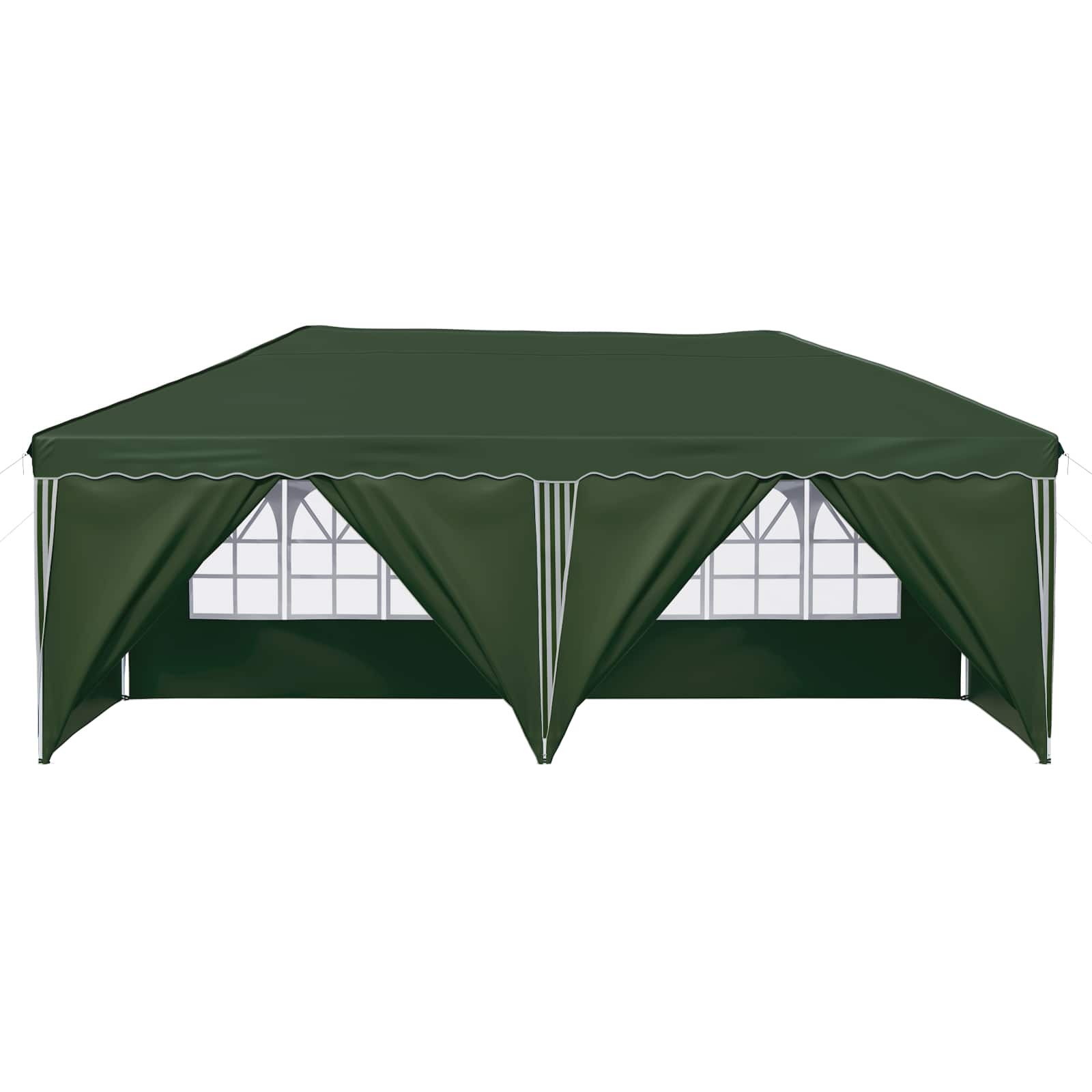 Pop-up partytent 575 x 288 x 245 cm Groen