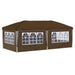 Pop-up partytent 575 x 288 x 245 cm Taupe