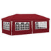 Pop-up partytent 575 x 288 x 245 cm Bordeauxrood
