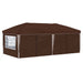 Pop-up partytent 575 x 288 x 245 cm Bruin