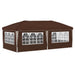 Pop-up partytent 575 x 288 x 245 cm Bruin