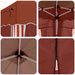 Pop-up partytent 575 x 288 x 245 cm Terracotta