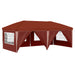 Pop-up partytent 575 x 288 x 245 cm Terracotta