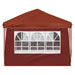 Pop-up partytent 575 x 288 x 245 cm Terracotta