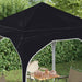 Pop-up partytent 194 x 194 x 245 cm Antraciet