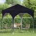 Pop-up partytent 194 x 194 x 245 cm Antraciet