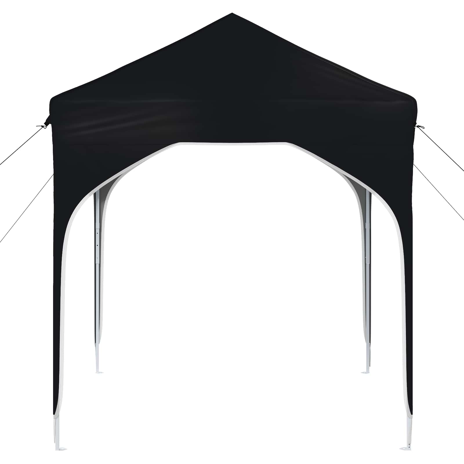 Pop-up partytent 194 x 194 x 245 cm Antraciet