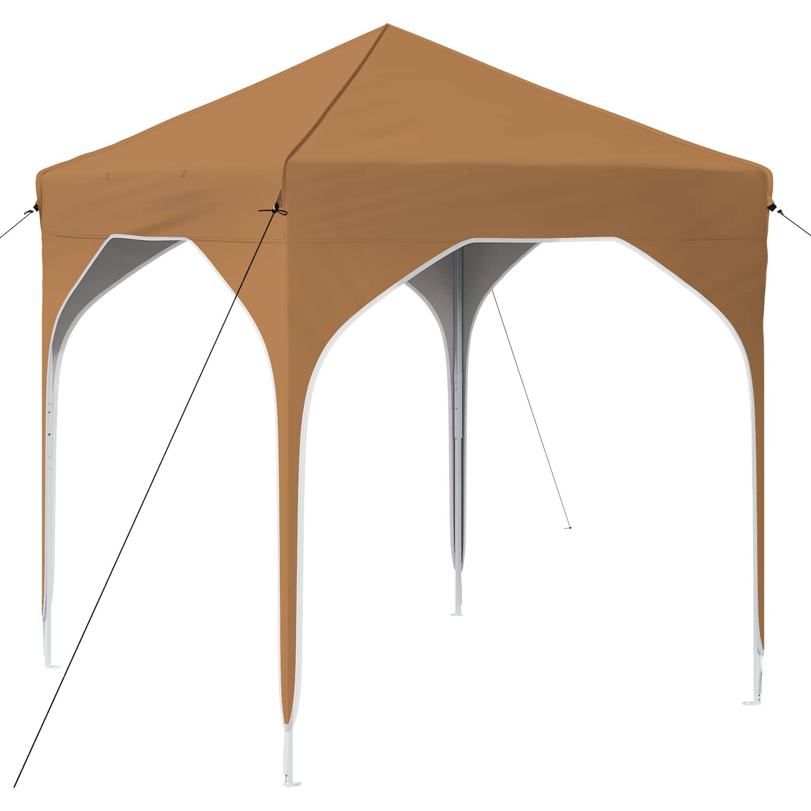 Pop-up partytent 194 x 194 x 245 cm Beige