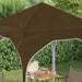 Pop-up partytent 194 x 194 x 245 cm Taupe