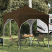 Pop-up partytent 194 x 194 x 245 cm Taupe