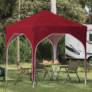 Pop-up partytent 194 x 194 x 245 cm Bordeauxrood