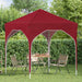 Pop-up partytent 194 x 194 x 245 cm Bordeauxrood