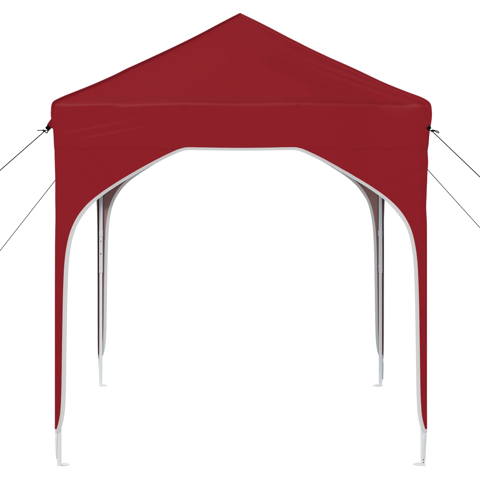 Pop-up partytent 194 x 194 x 245 cm Bordeauxrood