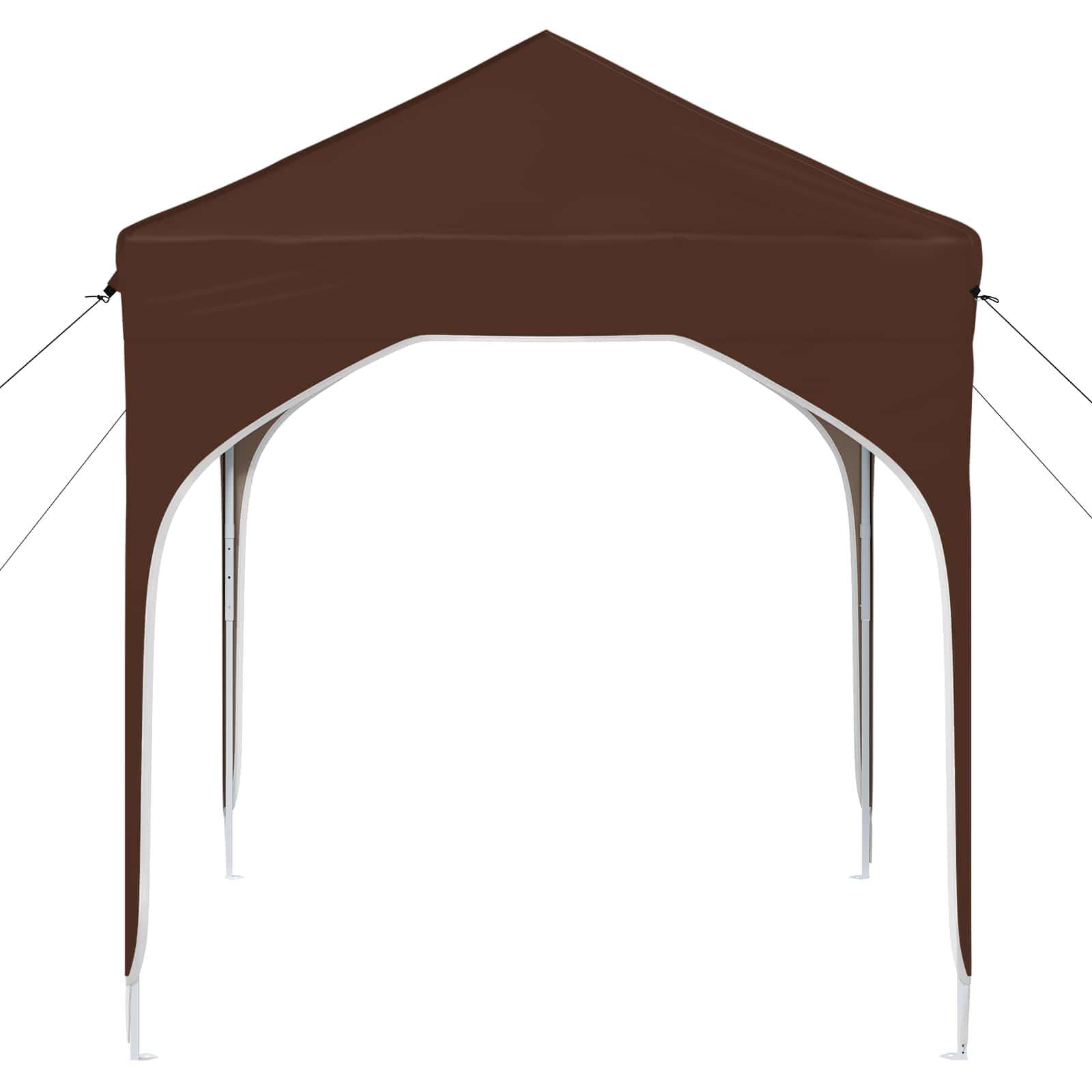 Pop-up partytent 194 x 194 x 245 cm Bruin
