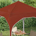 Pop-up partytent 194 x 194 x 245 cm Terracotta