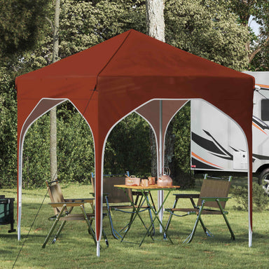 Pop-up partytent 194 x 194 x 245 cm Terracotta