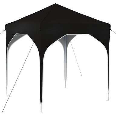Pop-up partytent 194 x 194 x 245 cm Zwart