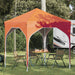 Pop-up partytent 194 x 194 x 245 cm Oranje