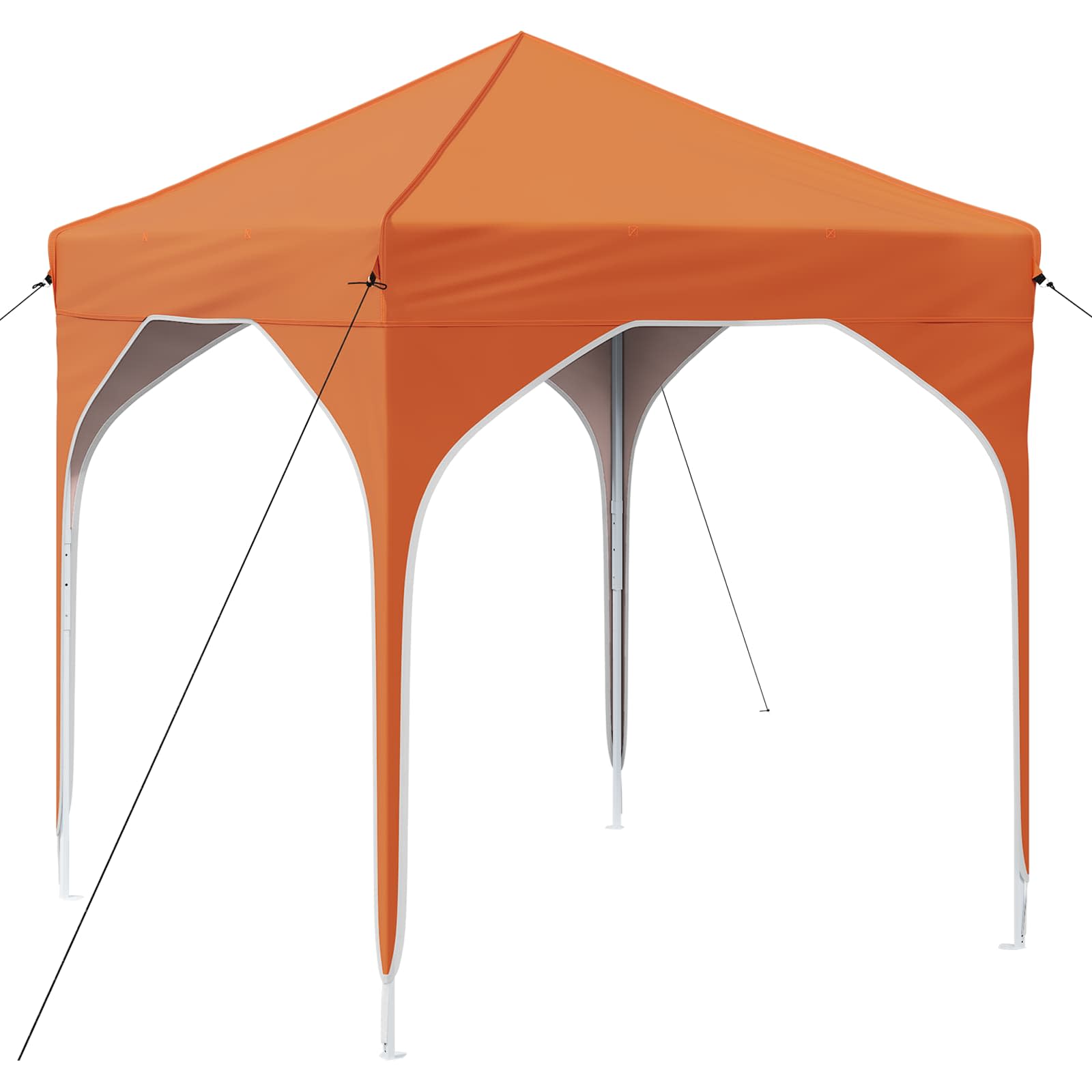 Pop-up partytent 194 x 194 x 245 cm Oranje