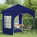 Pop-up partytent 192 x 192 x 245 cm Blauw