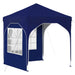 Pop-up partytent 192 x 192 x 245 cm Blauw