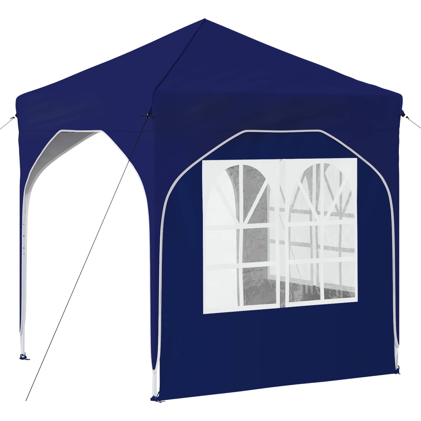 Pop-up partytent 192 x 192 x 245 cm Blauw