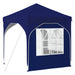 Pop-up partytent 192 x 192 x 245 cm Blauw