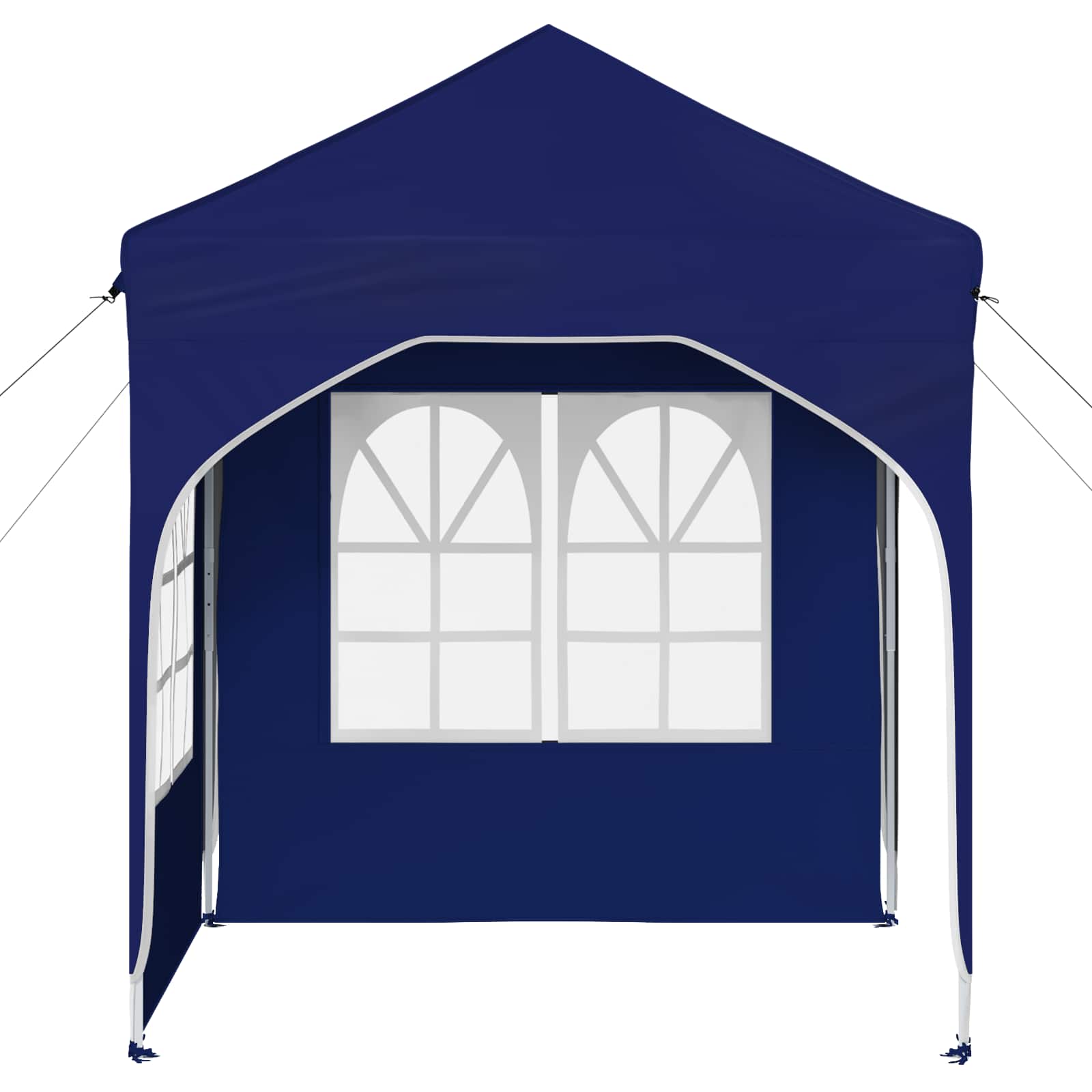 Pop-up partytent 192 x 192 x 245 cm Blauw