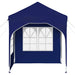 Pop-up partytent 192 x 192 x 245 cm Blauw