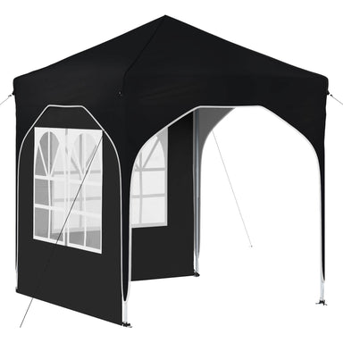 Pop-up partytent 192 x 192 x 245 cm Antraciet