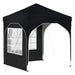 Pop-up partytent 192 x 192 x 245 cm Antraciet
