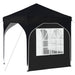 Pop-up partytent 192 x 192 x 245 cm Antraciet