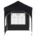 Pop-up partytent 192 x 192 x 245 cm Antraciet