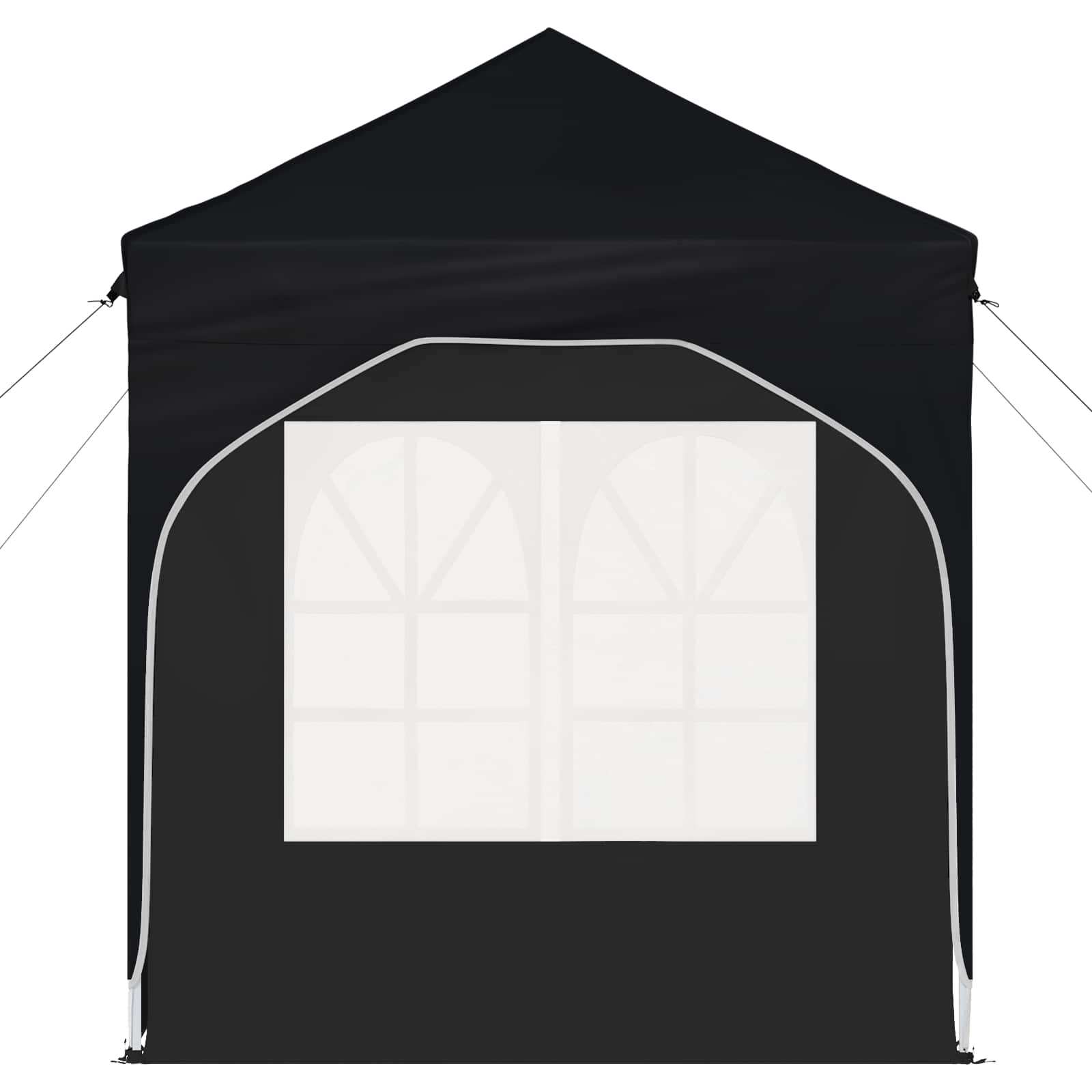 Pop-up partytent 192 x 192 x 245 cm Antraciet