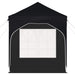 Pop-up partytent 192 x 192 x 245 cm Antraciet