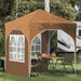Pop-up partytent 192 x 192 x 245 cm Beige