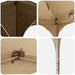Pop-up partytent 192 x 192 x 245 cm Taupe